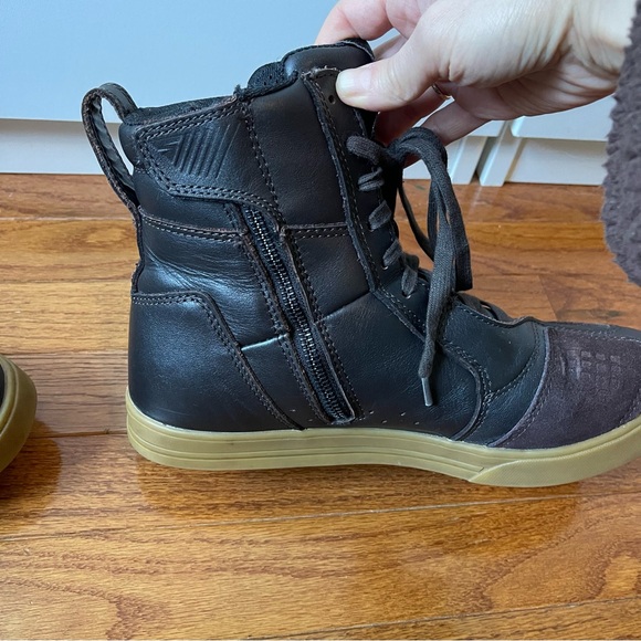 SHIMA Blake Motorcycle Shoes Leather Reinforced Street Riding Side Zipper 10 - Picture 5 of 12